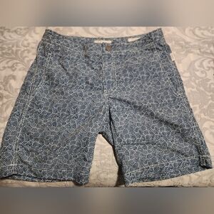 Onia swim trunks, Blue pattern, size 29
